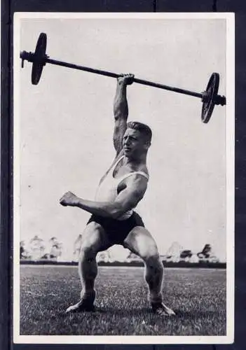 (069) Olympia 1936 Sammelbild Nr.150 / Sammelwerk Nr.13 - Band 1 / Gruppe 56 / Helmut Obschruf Deutschland