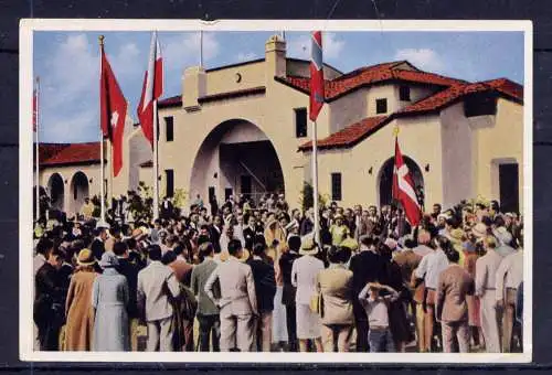 (080) Olympia 1936 Sammelbild Nr.99 / Sammelwerk Nr.13 - Band 1 / Gruppe 54 / Olympisches Dorf
