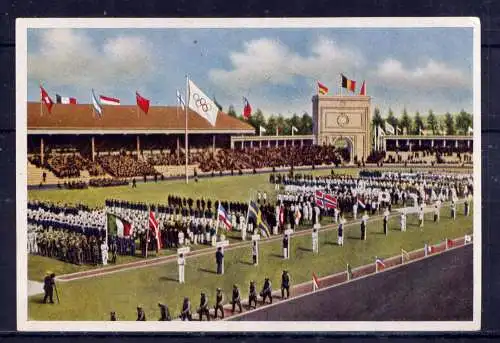 (090) Olympia 1936 Sammelbild Nr.94 / Sammelwerk Nr.13 - Band 1 / Gruppe 54 / Olympia 1920 Antwerpen