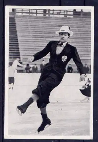 (112) Olympia 1936 Sammelbild Nr.68 / Sammelwerk Nr.13 - Band 1 / Gruppe 53 / Jack Edward Dunn Großbritannien