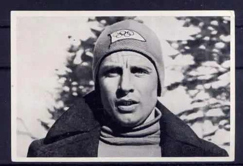 (116) Olympia 1936 Sammelbild Nr.44 / Sammelwerk Nr.13 - Band 1 / Gruppe 53 / Charles Mathisen Norwegen