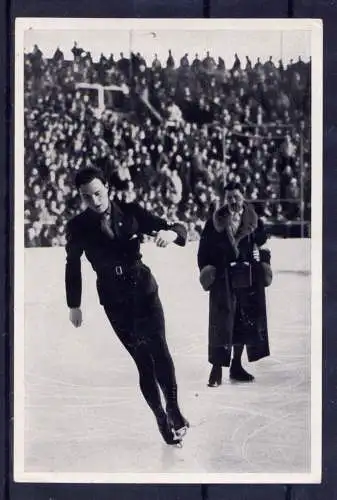 (124) Olympia 1936 Sammelbild Nr.60 / Sammelwerk Nr.13 - Band 1 / Gruppe 56 / Karl Schäfer Österreich