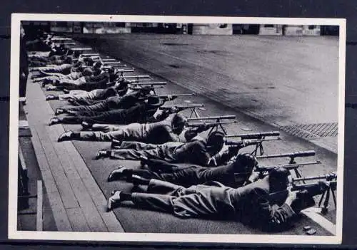 (133) Olympia 1936 Sammelbild Nr.171 / Sammelwerk Nr.13 - Band 1 / Gruppe 54 / Schießen Kleinkaliberbüchsen