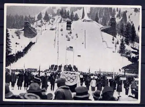 (146) Olympia 1936 Sammelbild Nr.1 / Sammelwerk Nr.13 - Band 1 / Gruppe 55 / Eröffnungsrede
