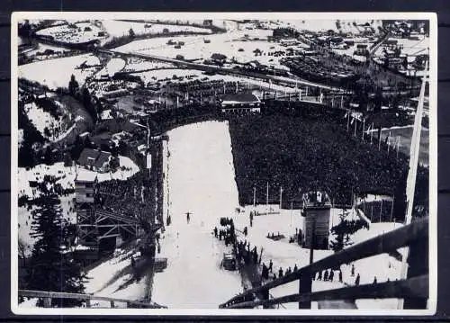 (152) Olympia 1936 Sammelbild Nr.24 / Sammelwerk Nr.13 - Band 1 / Gruppe 55 / Olympiasprungschanze