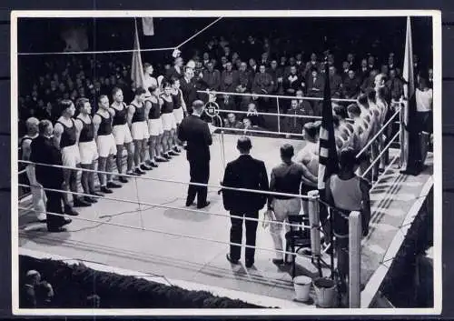 (155) Olympia 1936 Sammelbild Nr.145 / Sammelwerk Nr.13 - Band 1 / Gruppe 55 / deutsche Amateurboxer