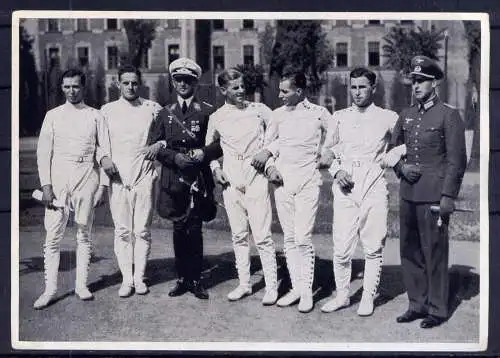 (158) Olympia 1936 Sammelbild Nr.163 / Sammelwerk Nr.13 - Band 1 / Gruppe 55 / Fünfkampf Deutschland