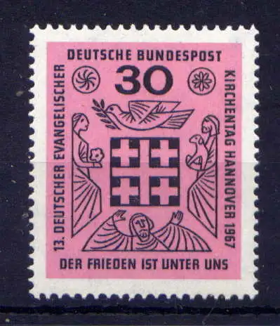 (13974) BRD Nr.536                      **  postfrisch