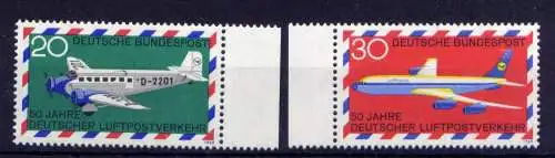 (13992) BRD Nr.576/7                      **  postfrisch Rand 