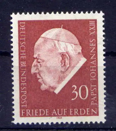(14008) BRD Nr.609                      **  postfrisch