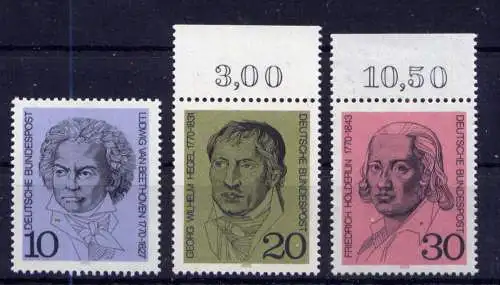 (14012) BRD Nr.616/8                      **  postfrisch Rand