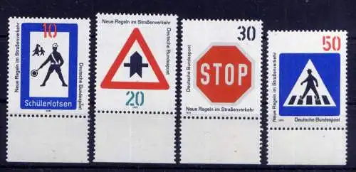 (14033) BRD Nr.665/8                      **  postfrisch Rand