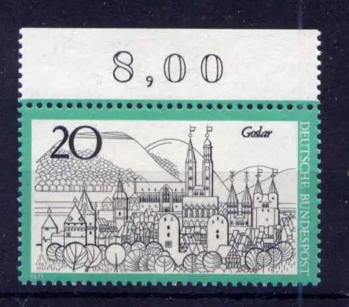 (14046) BRD Nr.704                      **  postfrisch Rand