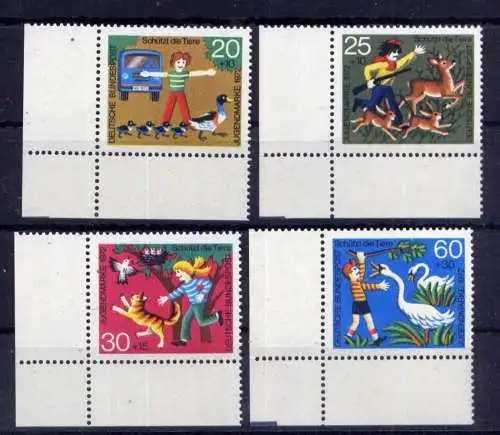 (14050) BRD Nr.711/4                      **  postfrisch Rand