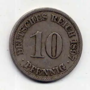 (258) Deutsches Reich Jäger Nr. 13 / 1897 A 