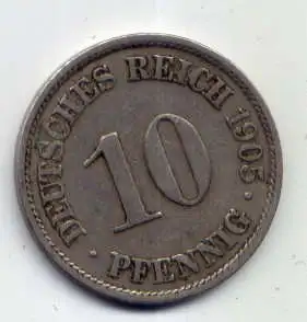 (265) Deutsches Reich Jäger Nr. 13 / 1905 A