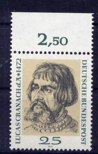 (14053) BRD Nr.718                      **  postfrisch Rand