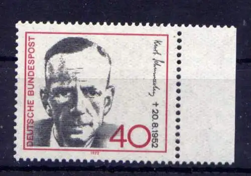 (14057) BRD Nr.738                      **  postfrisch Rand