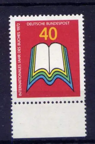 (14059) BRD Nr.740                      **  postfrisch Rand