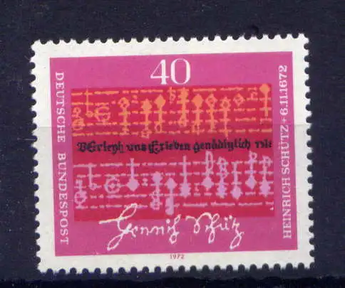 (14060) BRD Nr.741                      **  postfrisch