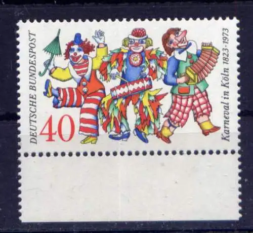 (14063) BRD Nr.748                      **  postfrisch Rand