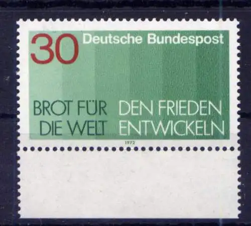 (14066) BRD Nr.751                      **  postfrisch Rand