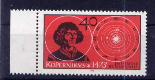 (14070) BRD Nr.758                      **  postfrisch Rand