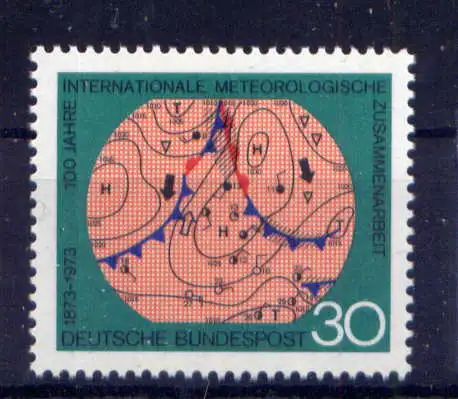 (14072) BRD Nr.760                      **  postfrisch