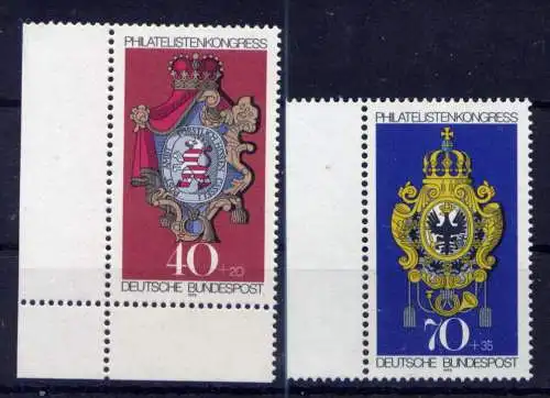 (14075) BRD Nr.764/5                      **  postfrisch Rand