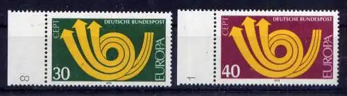 (14076) BRD Nr.768/9                      **  postfrisch Rand