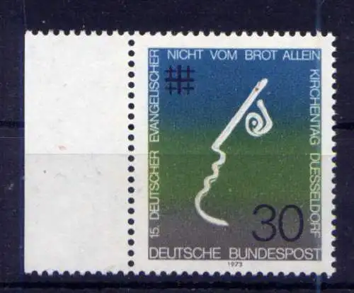 (14079) BRD Nr.772                      **  postfrisch Rand