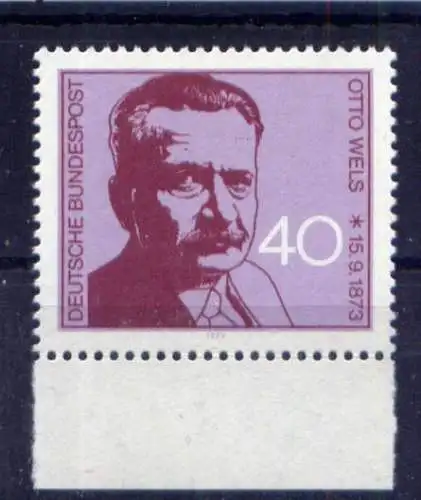 (14084) BRD Nr.780                      **  postfrisch Rand