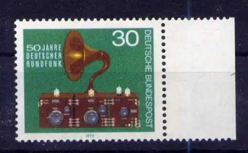 (14087) BRD Nr.786                      **  postfrisch Rand