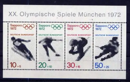 (14092) BRD Nr.684/7 Block 6                      **  postfrisch