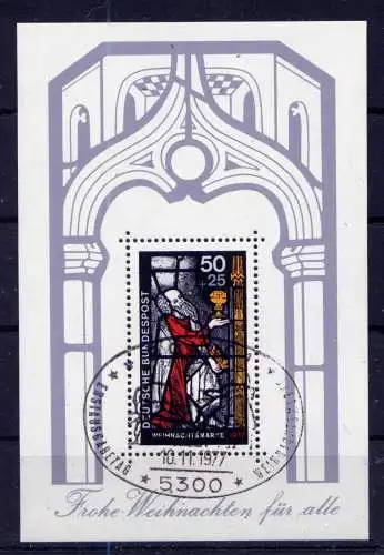 (14106) BRD Nr.955 Block 15                      O  gestempelt