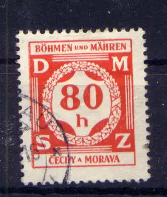 (457) Böhmen und Mähren Dienst Nr.5        O  gestempelt