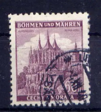 (465) Böhmen und Mähren Nr.27        O  gestempelt