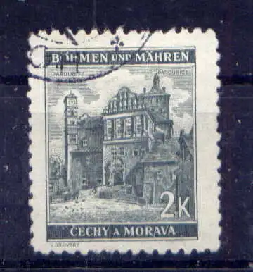 (468) Böhmen und Mähren Nr.56              O  gestempelt