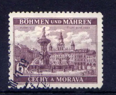 (470) Böhmen und Mähren Nr.58              O  gestempelt