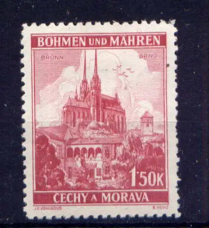 (489) Böhmen und Mähren Nr.30              *  ungebraucht