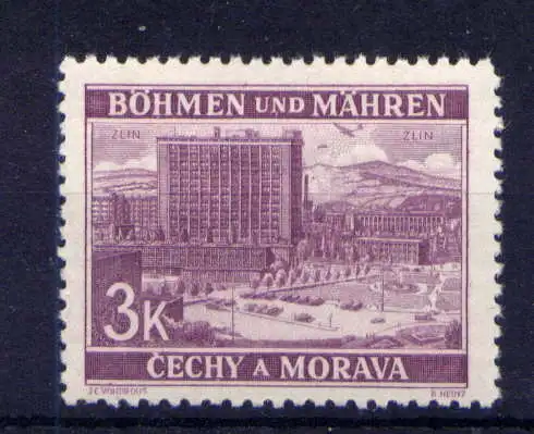 (496) Böhmen und Mähren Nr.33              *  ungebraucht