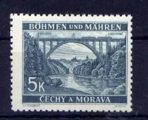(510) Böhmen und Mähren Nr.57              *  ungebraucht