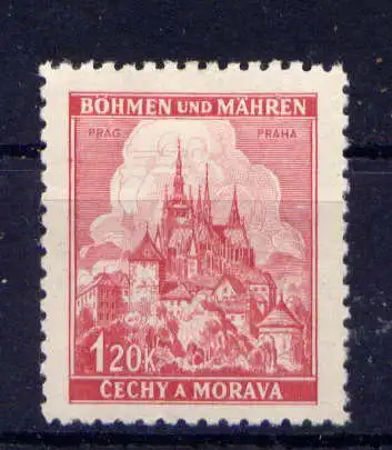 (524) Böhmen und Mähren Nr.68              *  ungebraucht