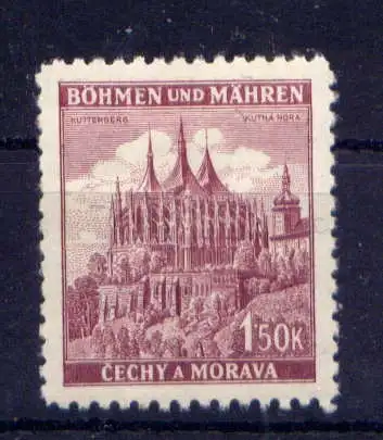 (525) Böhmen und Mähren Nr.69              *  ungebraucht