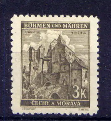 (529) Böhmen und Mähren Nr.72              *  ungebraucht