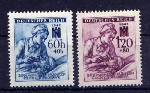 (543) Böhmen und Mähren Nr.111/2              *  ungebraucht