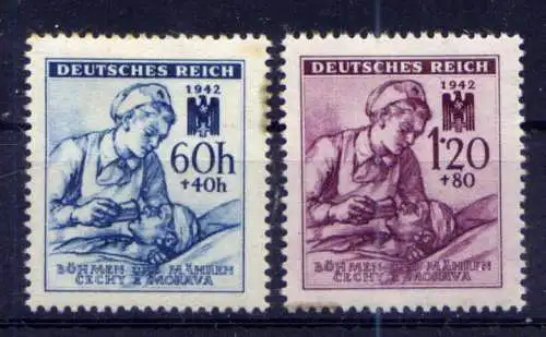 (544) Böhmen und Mähren Nr.111/2              *  ungebraucht