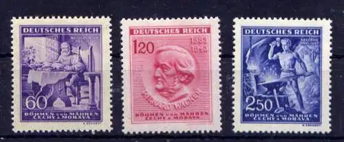 (559) Böhmen und Mähren Nr.128/30              **  postfrisch