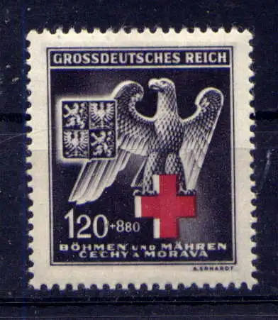 (566) Böhmen und Mähren Nr.132              *  ungebraucht