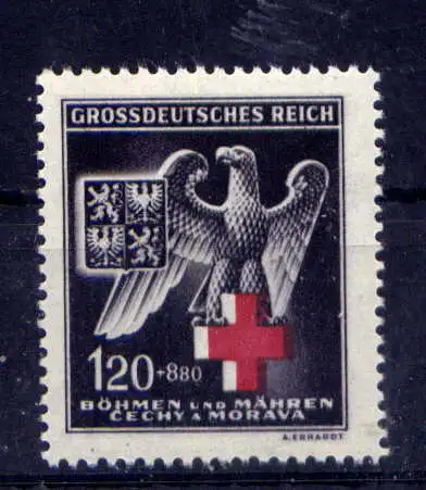 (567) Böhmen und Mähren Nr.132              **  postfrisch